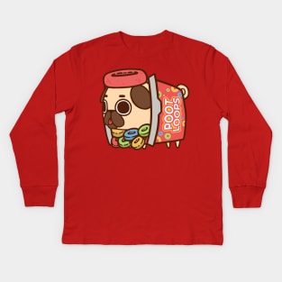 Poot Loops Puglie Kids Long Sleeve T-Shirt